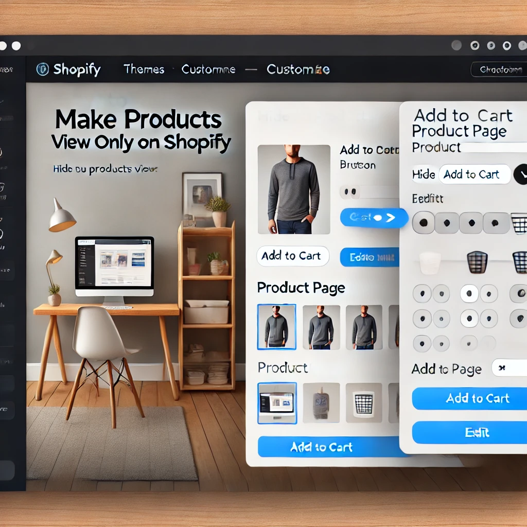 How to Make Products View Only on Shopify now