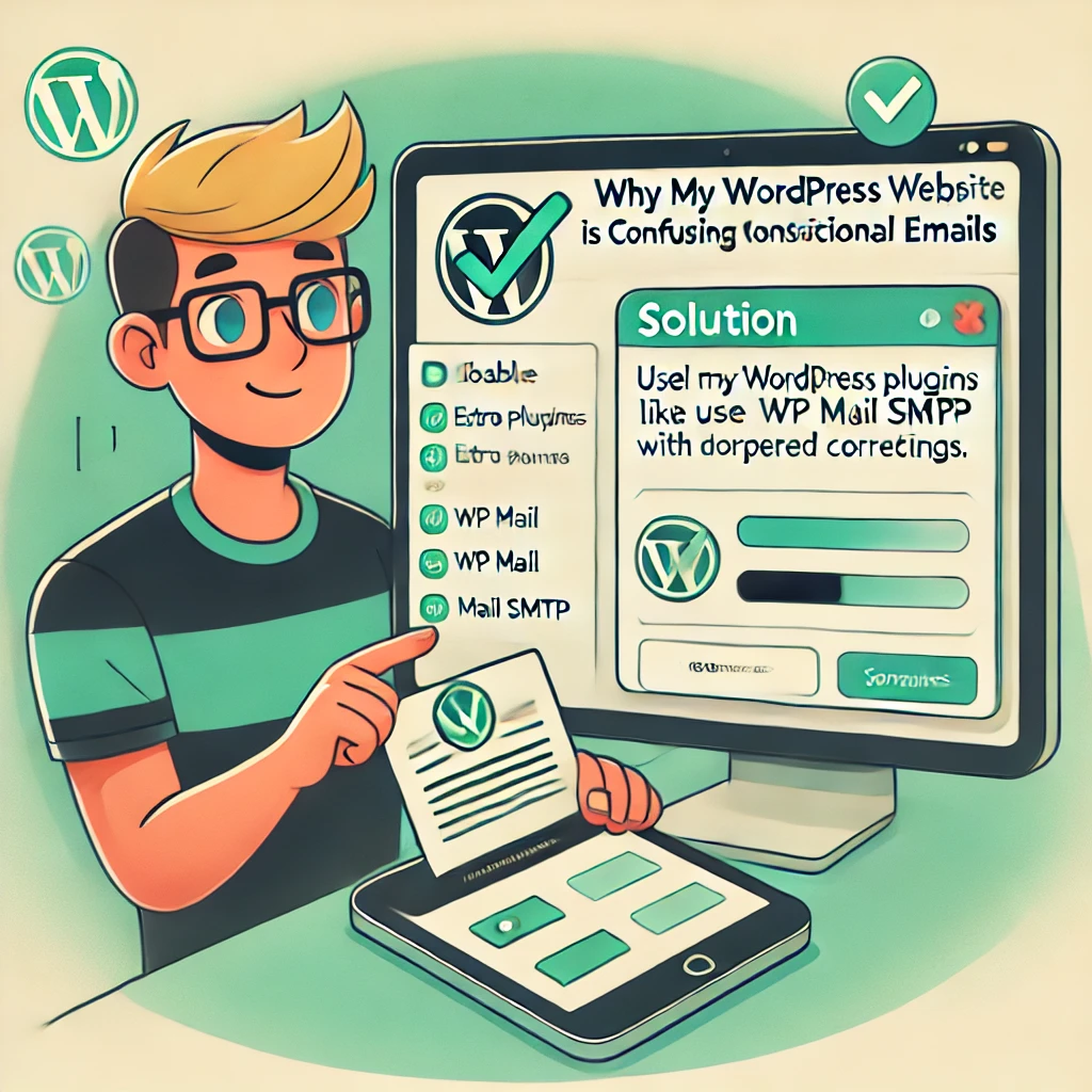 Why My WordPress Website Confusing Transactional Emails now