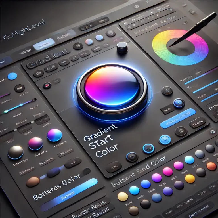 How Do I Make a Gradient Button on GoHighLevel