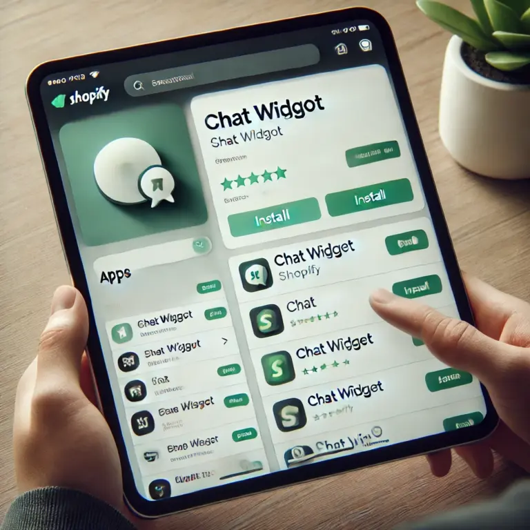 how to add chat in shopify