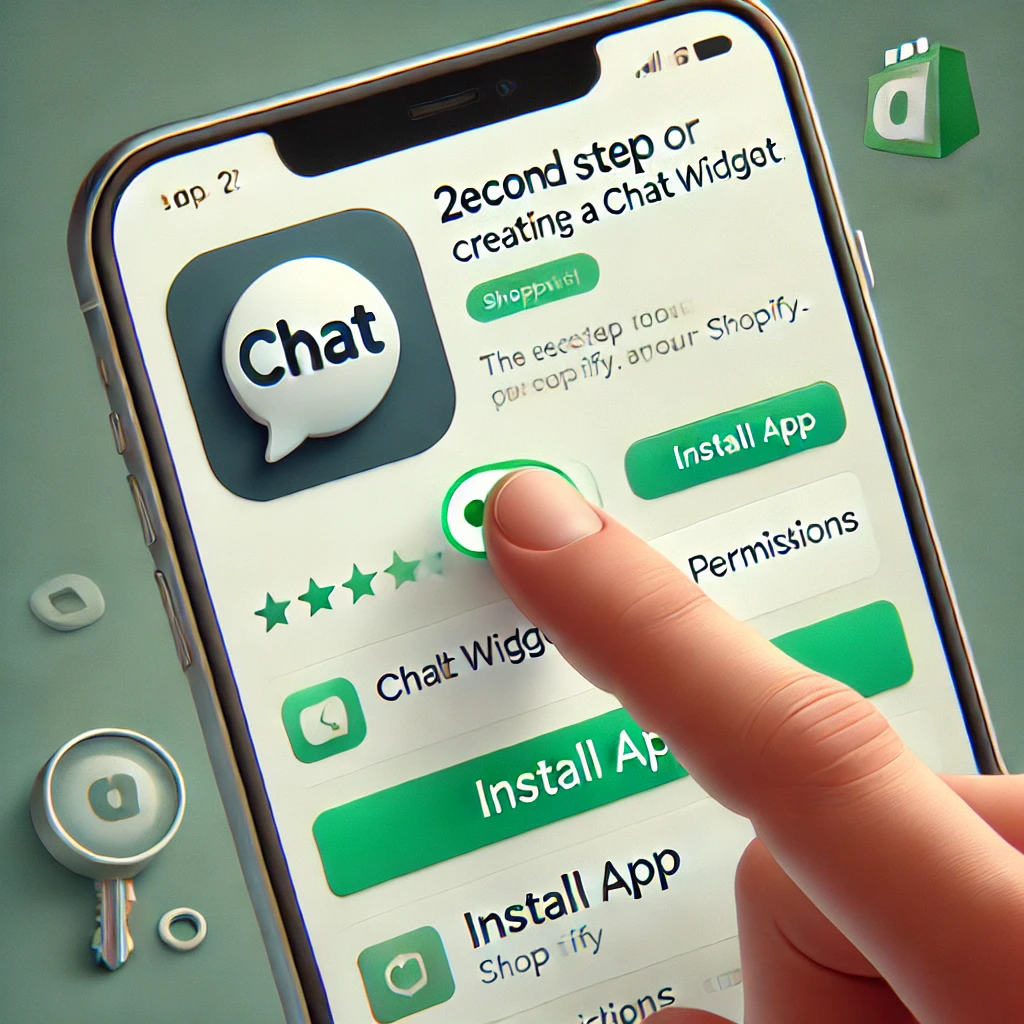 how to add chat widget shopify
