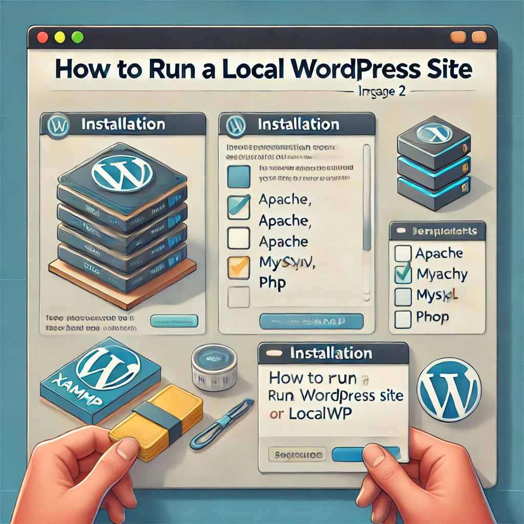how to run local wordpress