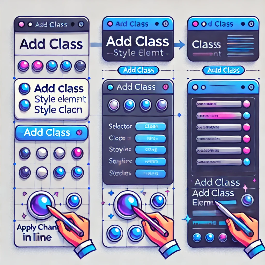 how to use classes in webflow inline best website builder group