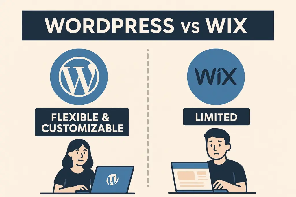 Why is WordPress Better Than Wix WP vs Wix