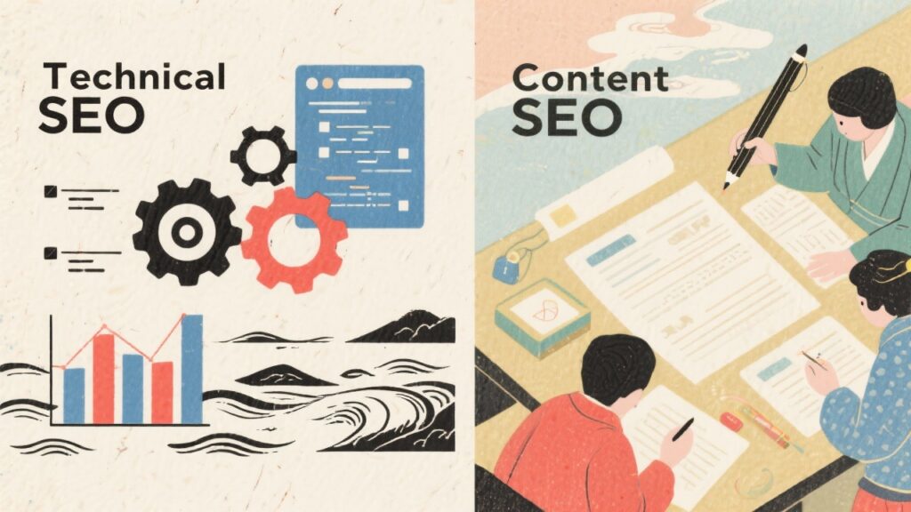 Technical SEO Vs Content SEO Best Website Builder Group 2