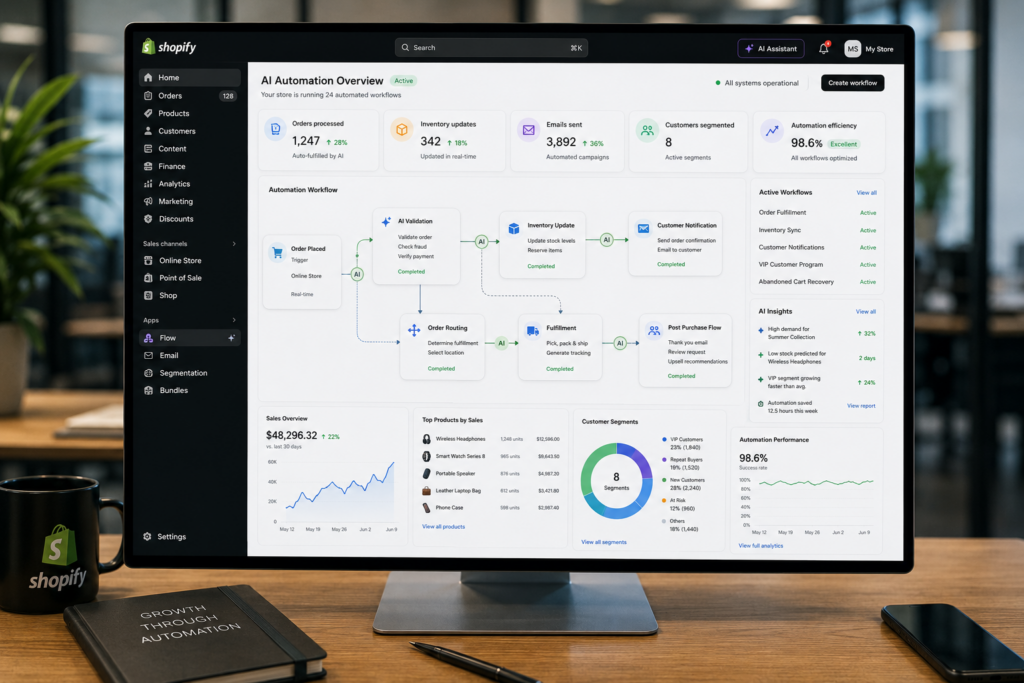 How to Use Shopify Flow AI to Create Workflows Strongsville Ohio