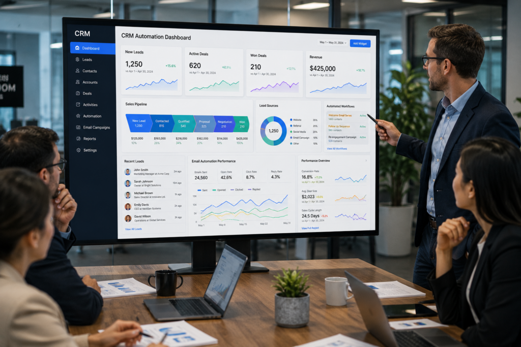 What Is CRM Automation Medina Ohio