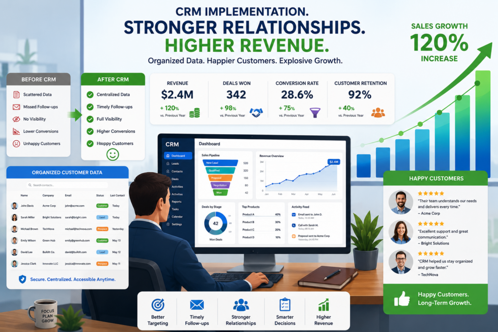 How Does CRM Help Sales Wickliffe Ohio
