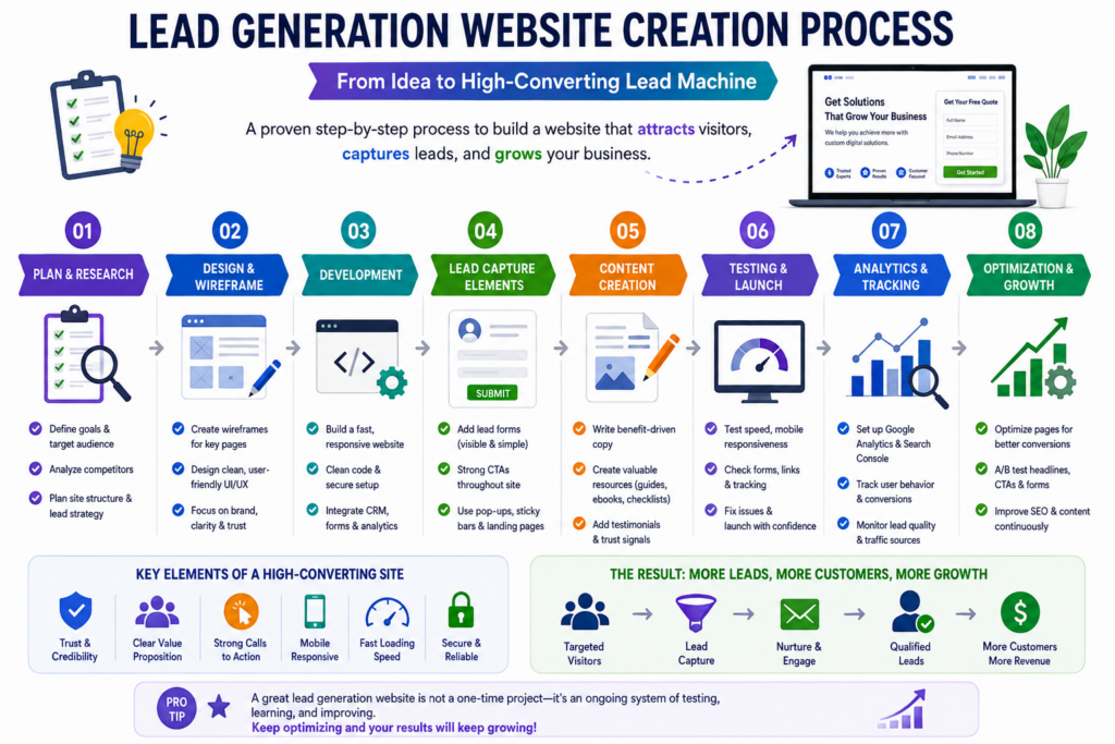 How to Build a Lead Generation Website Concord Township Ohio