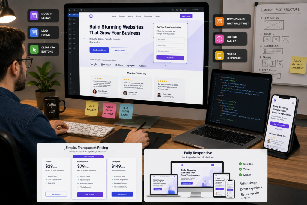 How to Build a Lead Generation Website Painesville Ohio