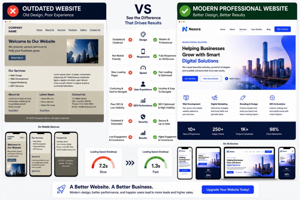 Why Businesses Need a Professional Website Springfield Ohio