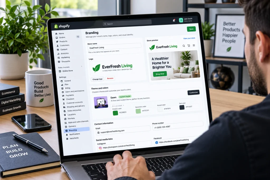 How To Change Store Name On Shopify Euclid Ohio