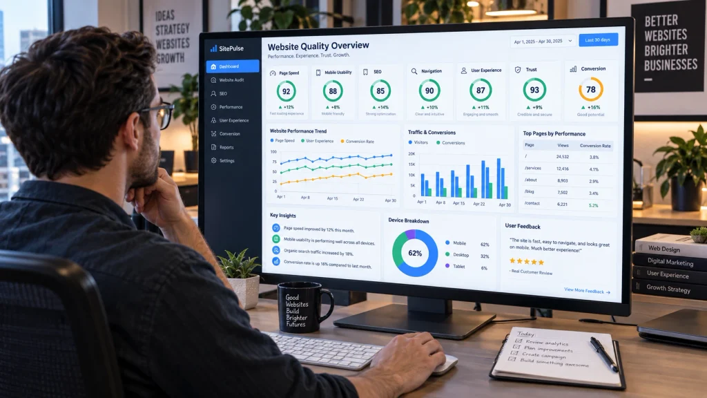 what makes a website a good website Barb…