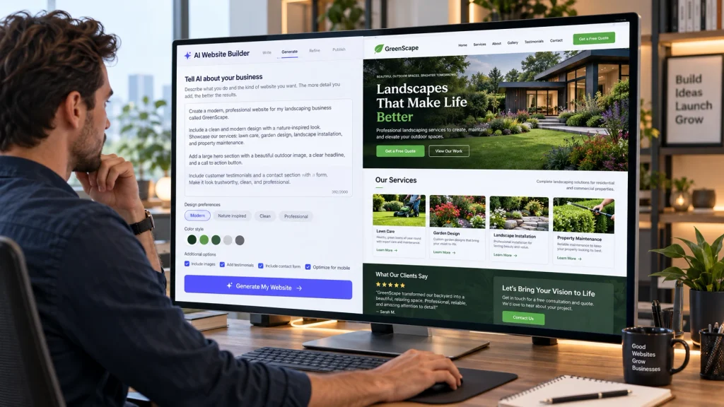 Building GreenScape with AI
