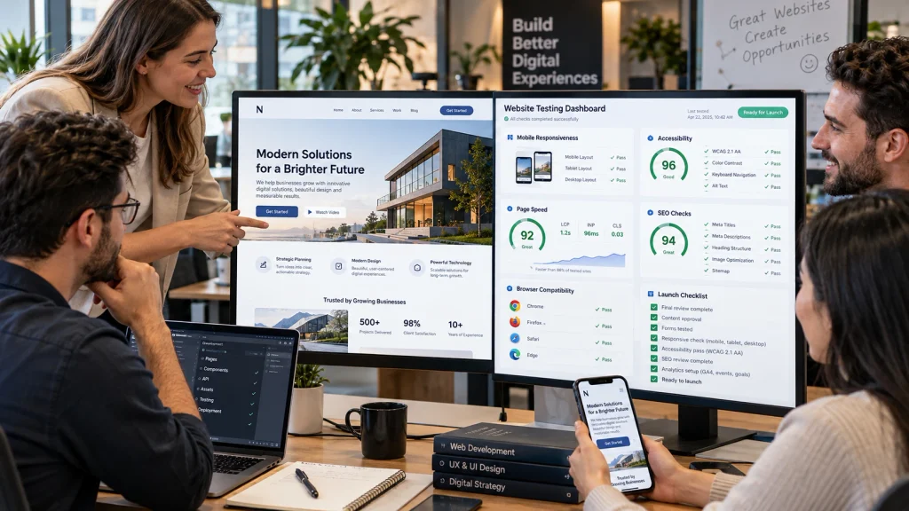 Collaborative Website Launch Review