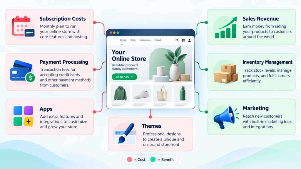E commerce Storefront Costs and Benefits