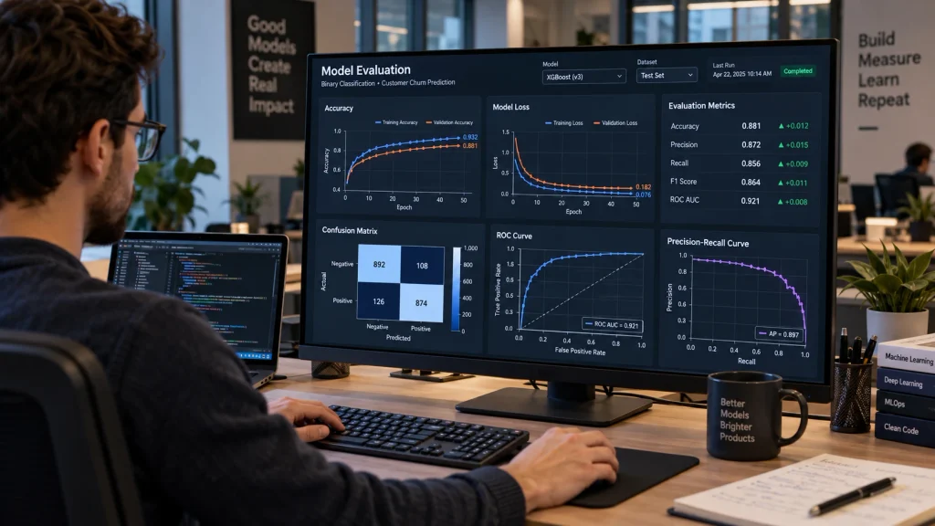 Machine Learning Dashboard Workspace