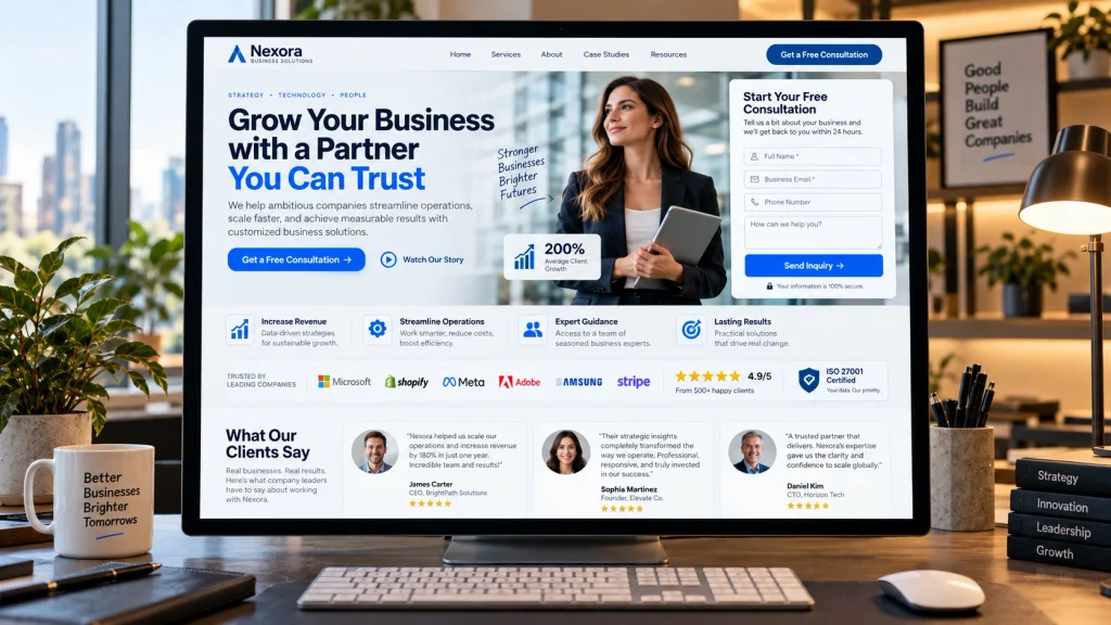 Nexora Business Solutions Workspace