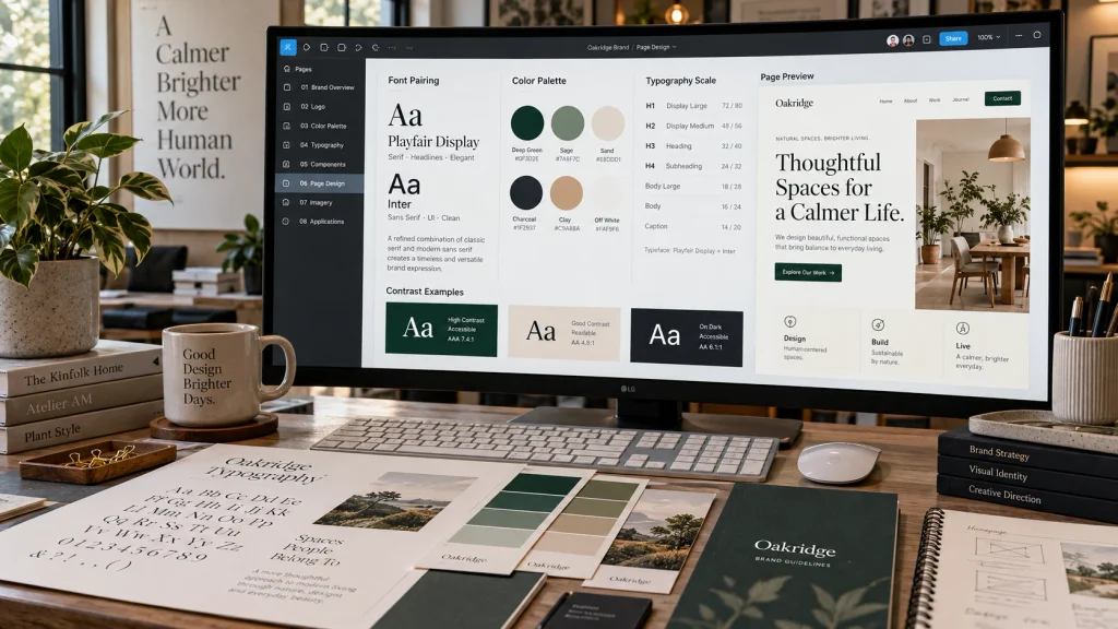 Oakridge Creative Studio Desk