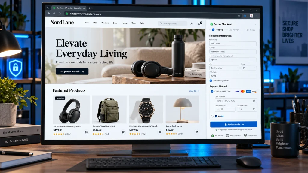 Secure NordLane Workspace Checkout