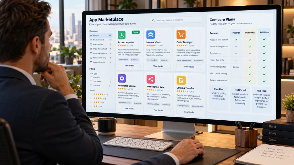 Thoughtful App Marketplace Workspace