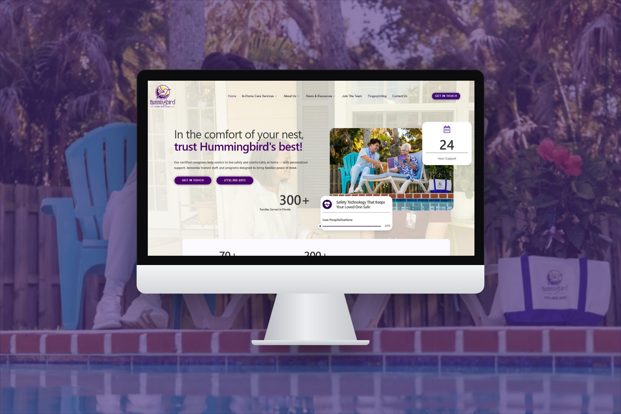 home care agency web design company