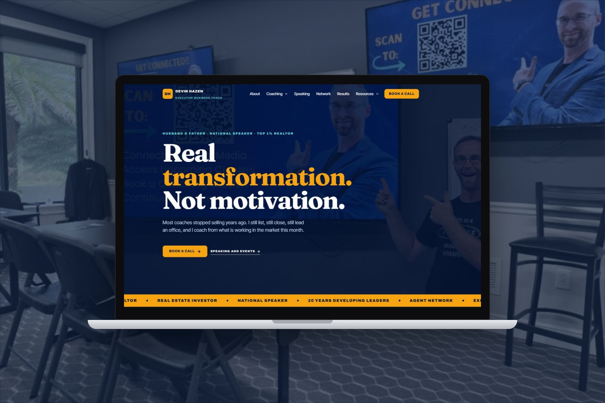 life coaching web design