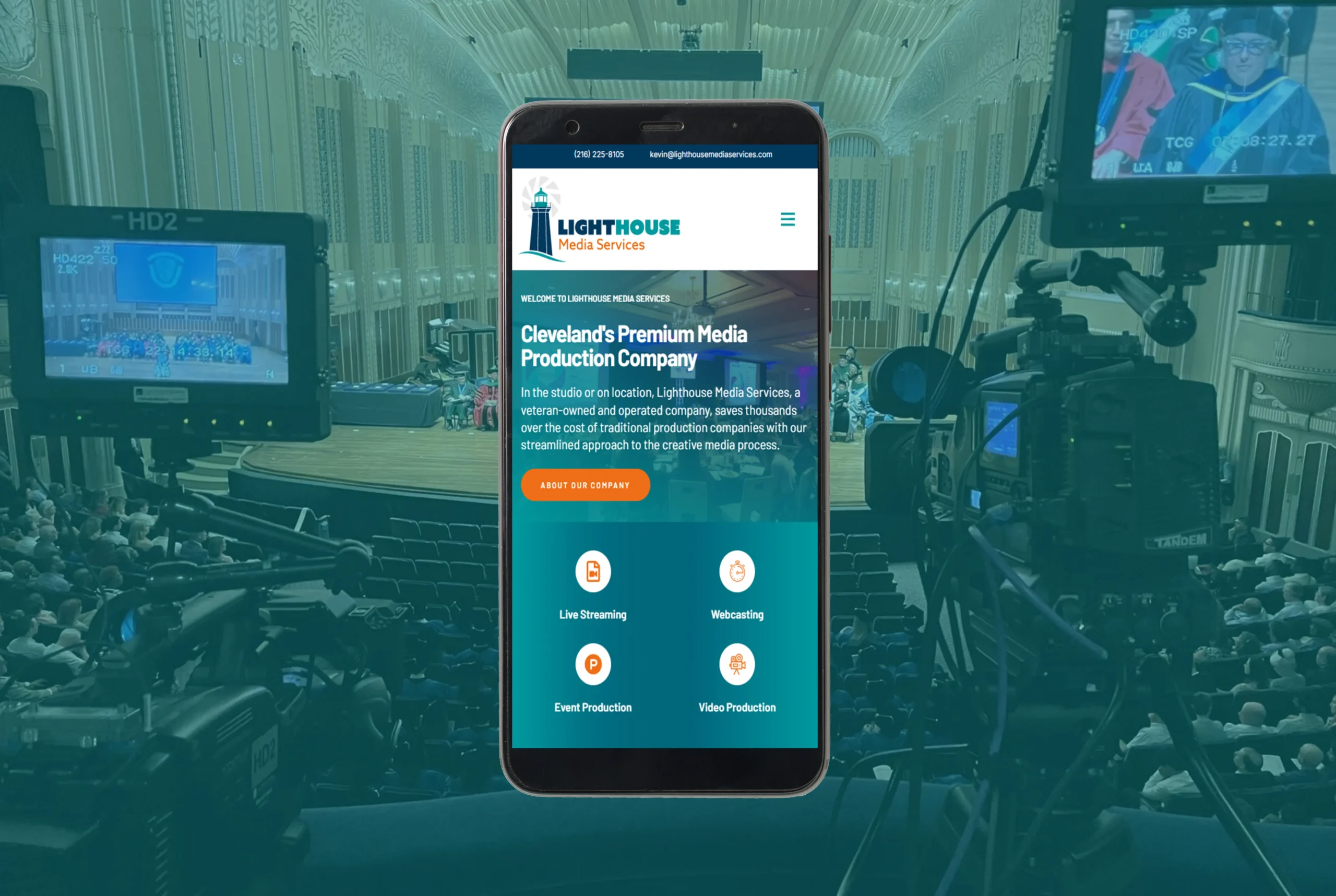web design for media production companies scaled